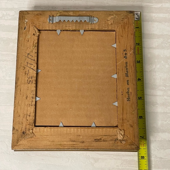 Vintage Enamel Painting by Jean Lucey - Picture 7 of 8